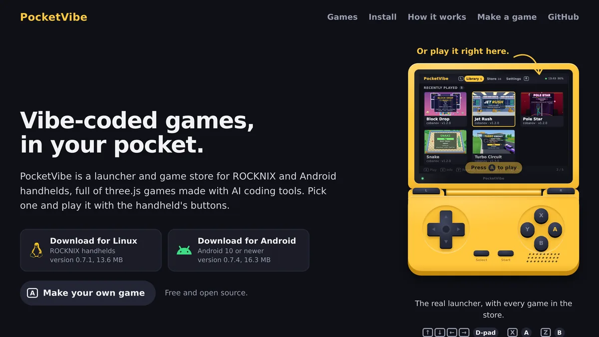 PocketVibe preview